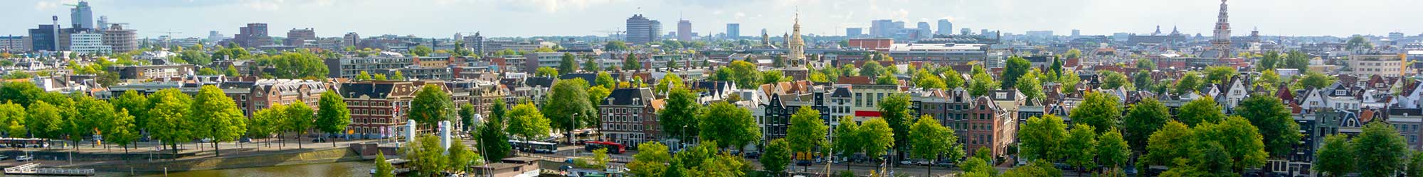 Skyline of Amsterdam